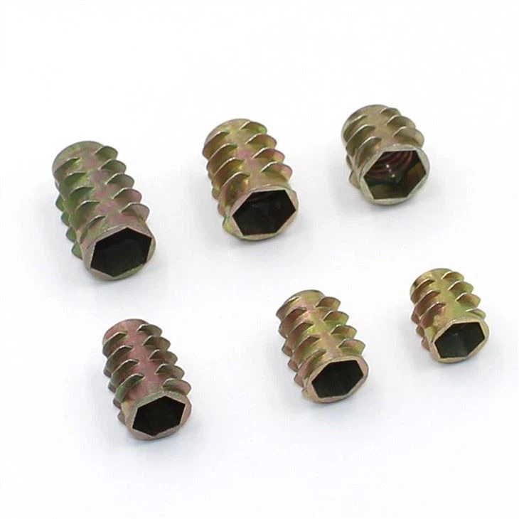 threaded insert for wood factory