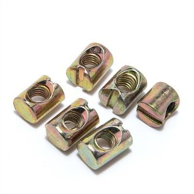 जिंक प्लेटेड क्रॉस डॉवेल नट आकार